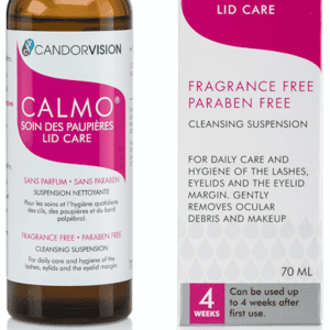 CandorVision CALMO Lid Care Fragance and Paraben Free Cleansing