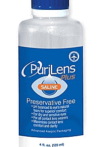 PuriLens Plus Preservative-Free Saline