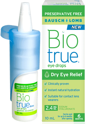 Biotrue Preservative Free Eye Drops (10ml)