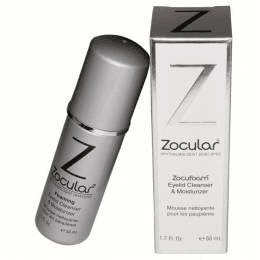 Zocufoam Eyelid Cleanser and Moisturizer