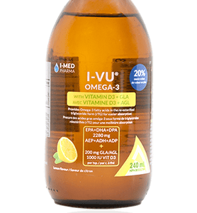 I-VU OMEGA-3 PLUS Liquid - Dry Eye Nutrition with GLA
